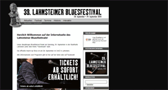 Desktop Screenshot of lahnsteiner-bluesfestival.de
